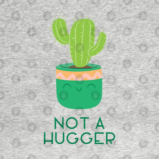 Not a Hugger Cute Cactus Succulent for House Plant Mom by sentinelsupplyco